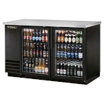 True TBB-2G-HC-LD - Back Bar Cooler, two-section, 58-7/8